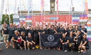 Pyro1 - Clipper Round the World Race, St Katherine Docks  12th July 2014