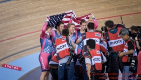 Women's Team Pursuit Finals Gold Medal USA Team 4th March 2016
